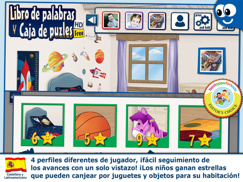 Spanish Words and Puzzles Lite screenshot 4