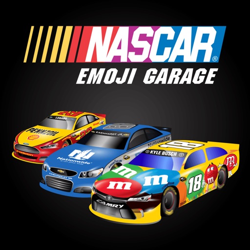 NASCAR Emoji Garage iOS App