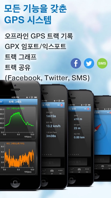 산넘어산GPS (등산, MTB, 계류낚시용 지도) screenshot-3