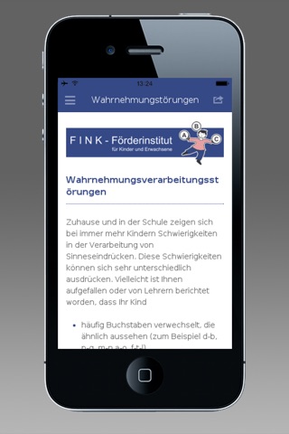 FINK-Förderinstitut screenshot 3