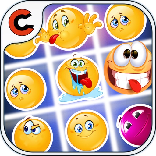 Emoji Crush Match Game - Emoji Crush - A match 3 puzzle game for Christmas holiday season!