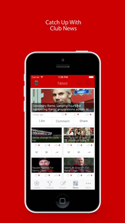 Fan App for Dewsbury Rams