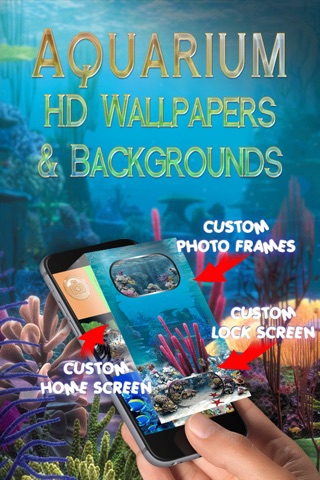 Aquarium HD Wallpapers & Backgrounds – Set Fish Tank Pictures On Your Home Screen screenshot 2