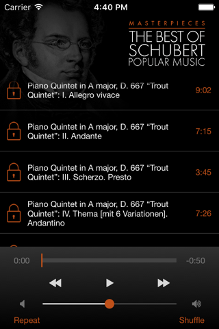 Schubert: Popular Music screenshot 3