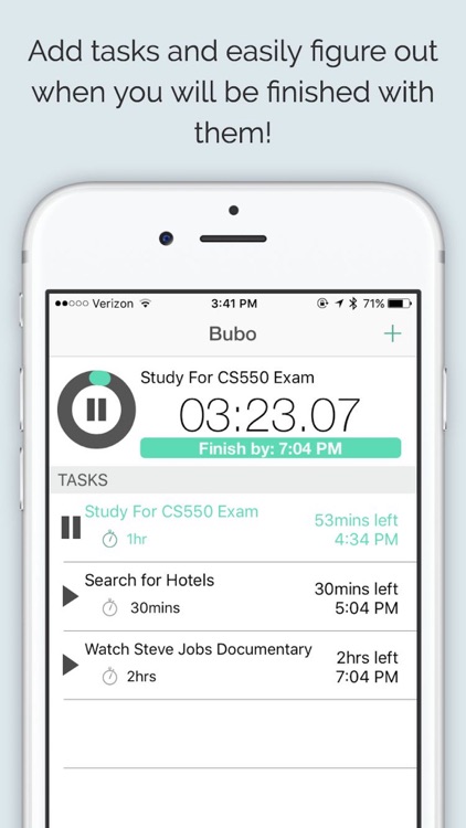 Bubo - Time management