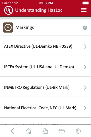 UL HazLoc screenshot 2