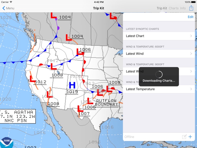 WX Charts USA - Aviation Weather Charts For USA