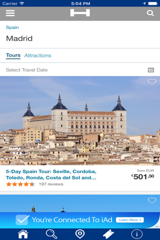 Madrid Hotels + Compare and Booking Hotel for Tonight with map and travel tour screenshot 2