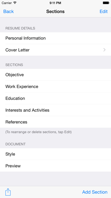 How to cancel & delete Resume Designer 3 from iphone & ipad 2