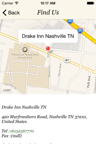 Drake Inn Nashville TN screenshot 3