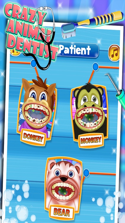 Crazy Animal Dentist Game For Crazy Doctor screenshot-3