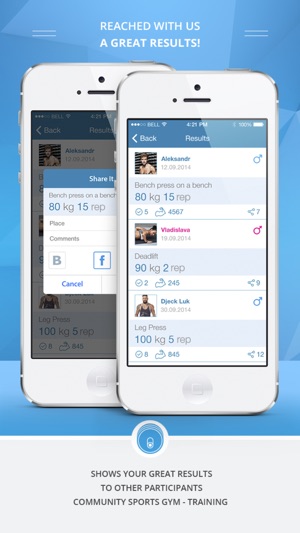 GymTraining - sports community of people who likes bodybuild(圖3)-速報App