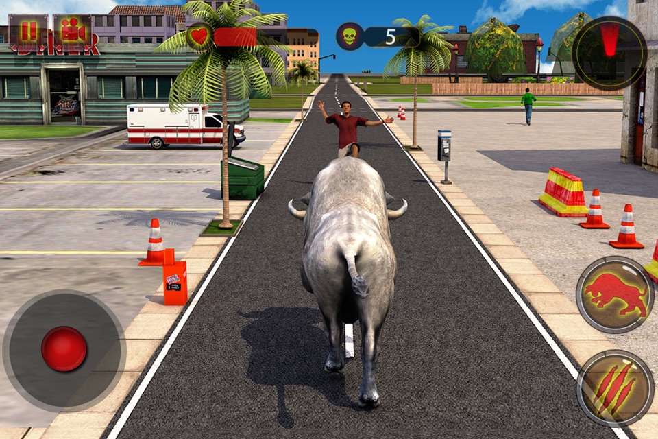 Angry Buffalo Attack 3D screenshot 3