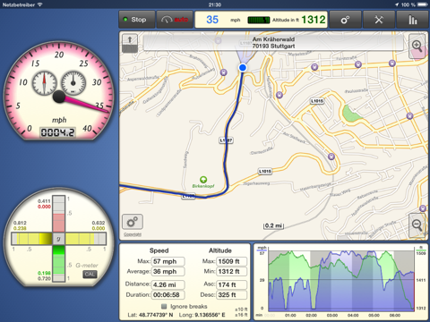 Скриншот из GPSSpeed Scooter: The GPS tool