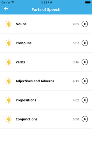 English grammar video tutorials by Studystorm: Top-rated Eng(圖4)-速報App