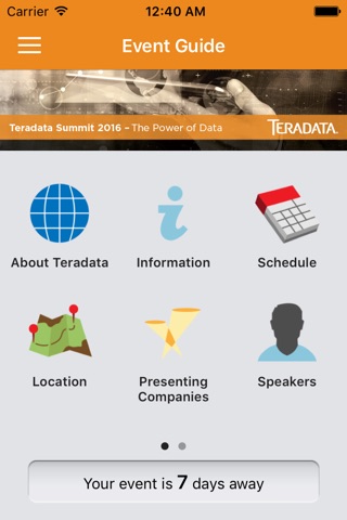 Teradata Summit 2016 screenshot 2