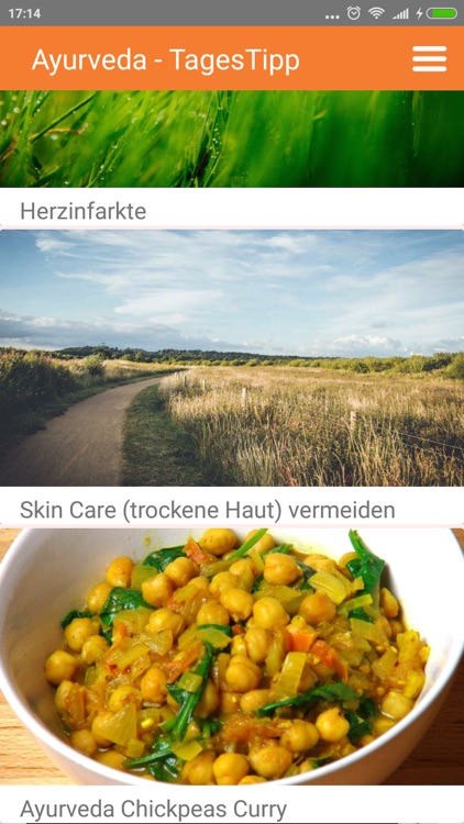 Ayurveda - Tages Tipp