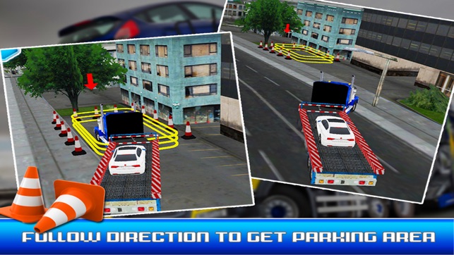 City Car Transport Truck Parking Simulator(圖4)-速報App