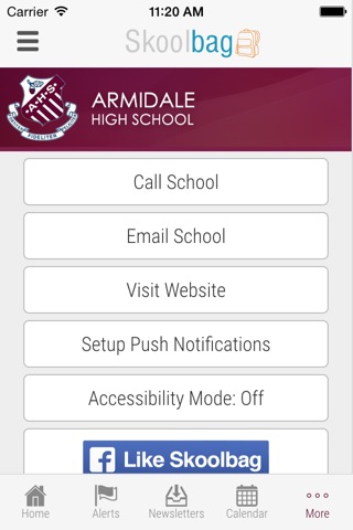 Armidale High School - Skoolbag screenshot 4