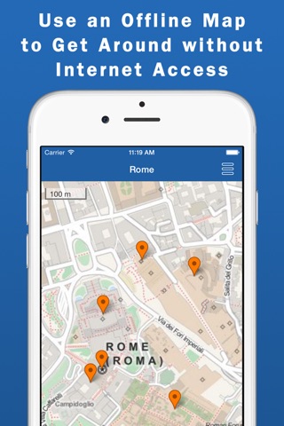 Rome Travel Guide & Map screenshot 2