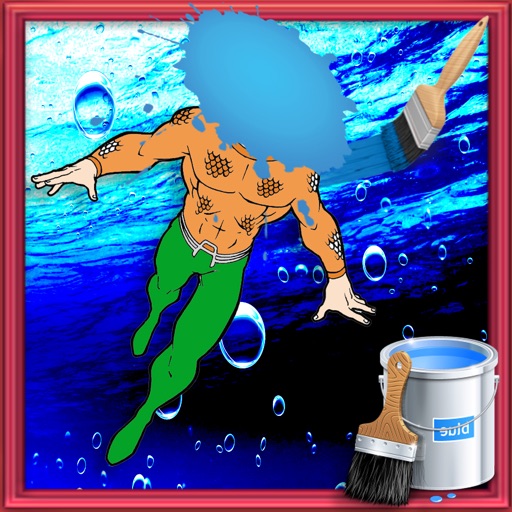Draw Pages Game aquaman Version Icon