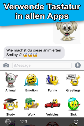 Animated Emoji 3D Sticker GIF screenshot 2