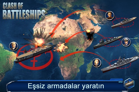 Clash of Battleships - Türkçe screenshot 3