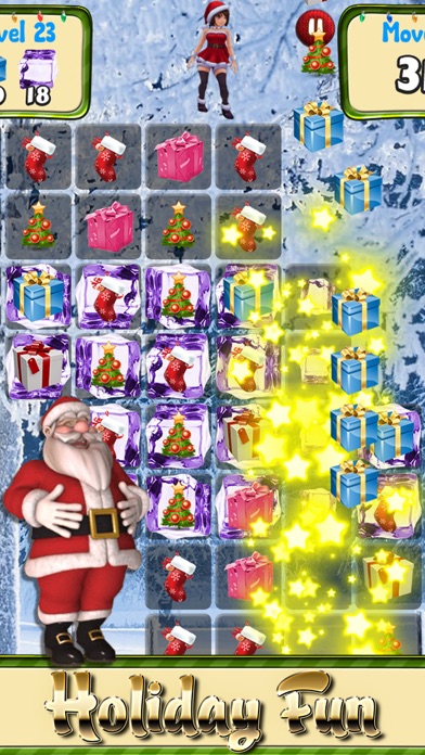 MERRY CHRISTMAS GAMES AND PUZZLES - MATCH CANDY FOR HOLIDAY SONGS AND MUSIC HD 1.4.0 IOS