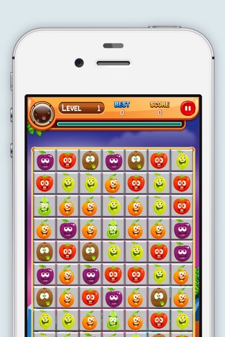 Fruit Match 3  Puzzle adventure game screenshot 2