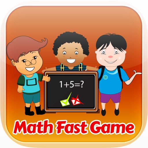 Fast Math Game - Thinking fast answer for kids Icon