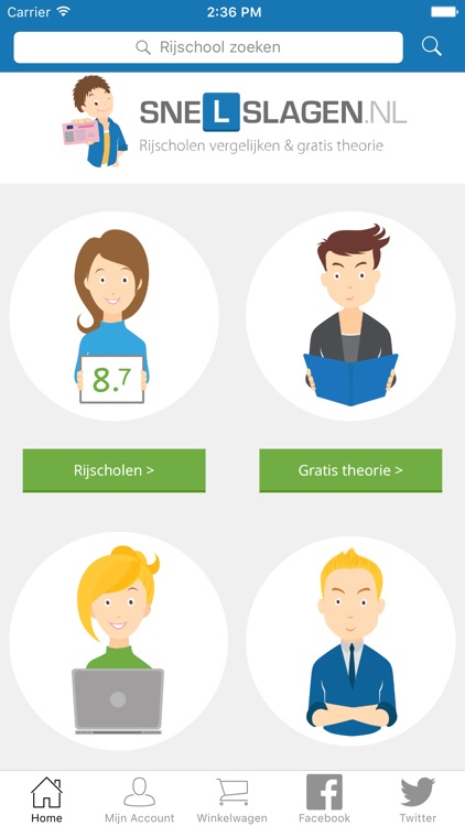 CBR Theorie examens oefenen & rijscholen vergelijken