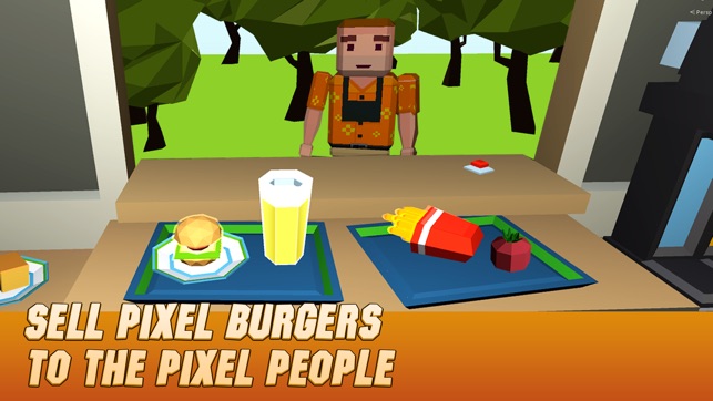 Pixel Burger Simulator 3D Full(圖2)-速報App