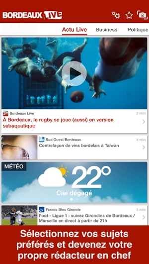Bordeaux Live : toute l'actualité de Bordeaux(圖2)-速報App