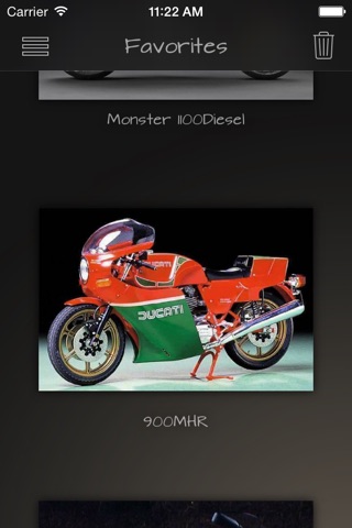 Motorcycles - Ducati Specs screenshot 4