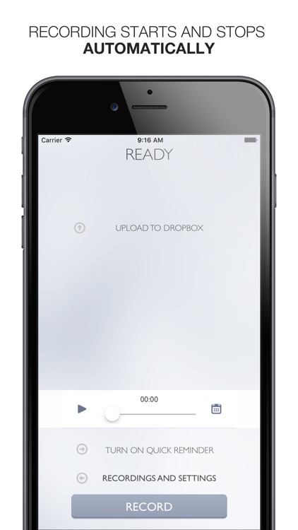 Say&Go Voice Notes With Reminders & Sharing