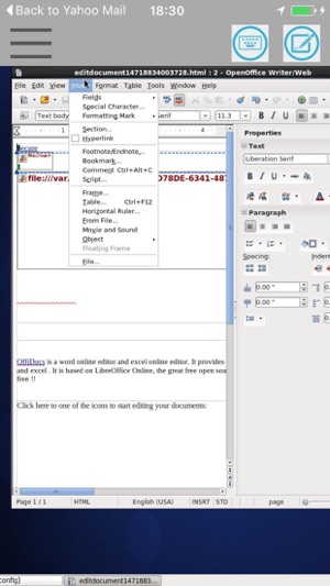 XOfficeHtml - Office HTML editor for web