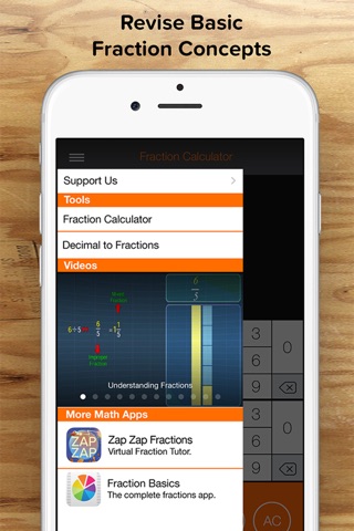 Fraction Calculator + Decimals screenshot 3