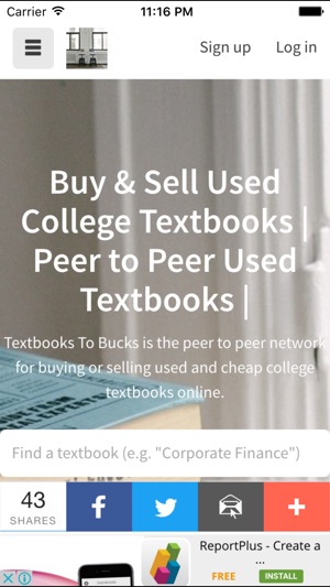 Textbooks To Bucks