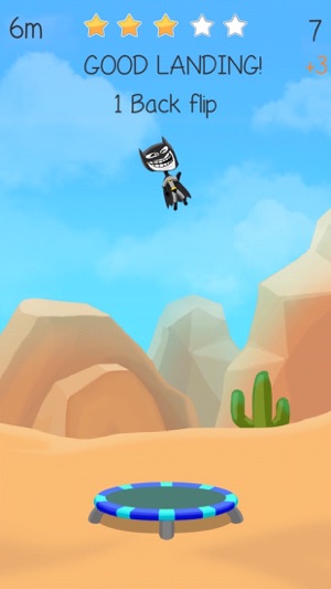 Trampoline Backflip - Diving Madness Man Games(圖2)-速報App