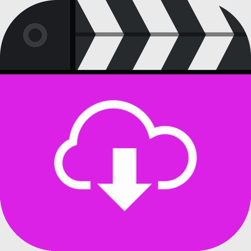 Video Downloader & Offline Video Player For Cloud Icon