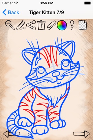 How To Draw Furry Cats screenshot 3