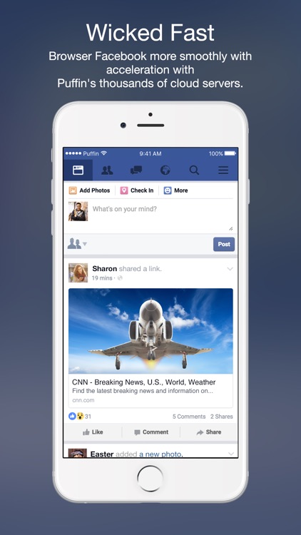 Puffin for Facebook screenshot-4