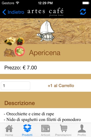 artes café screenshot 3