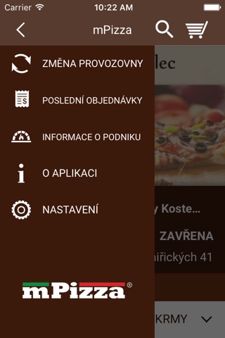 Pizza Kostelec n. Č. Lesy screenshot 2