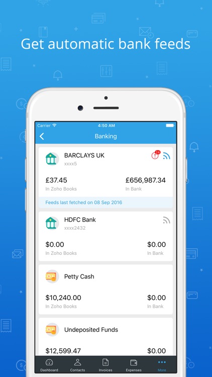 Accounting app - Zoho Books