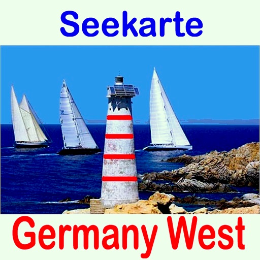 Marine: Germany West - GPS Map Navigator icon