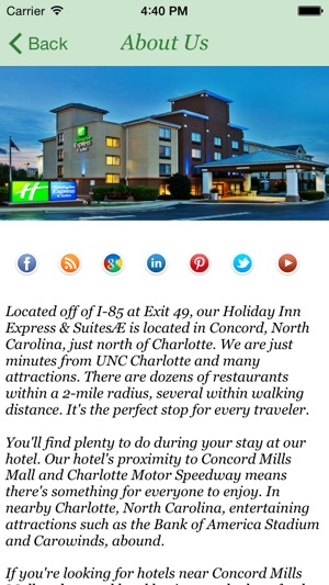 Holiday Inn Express & Suites Charlotte Concord(圖2)-速報App