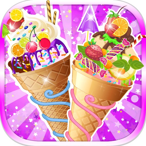 Funny Ice Cream - Fashion Princess's Dessert Shop,Kids Free Games Icon