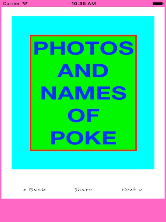【图】Photos And Names For Pokemon(截图3) 【图】Photos And Names For Pokemon(截图3)