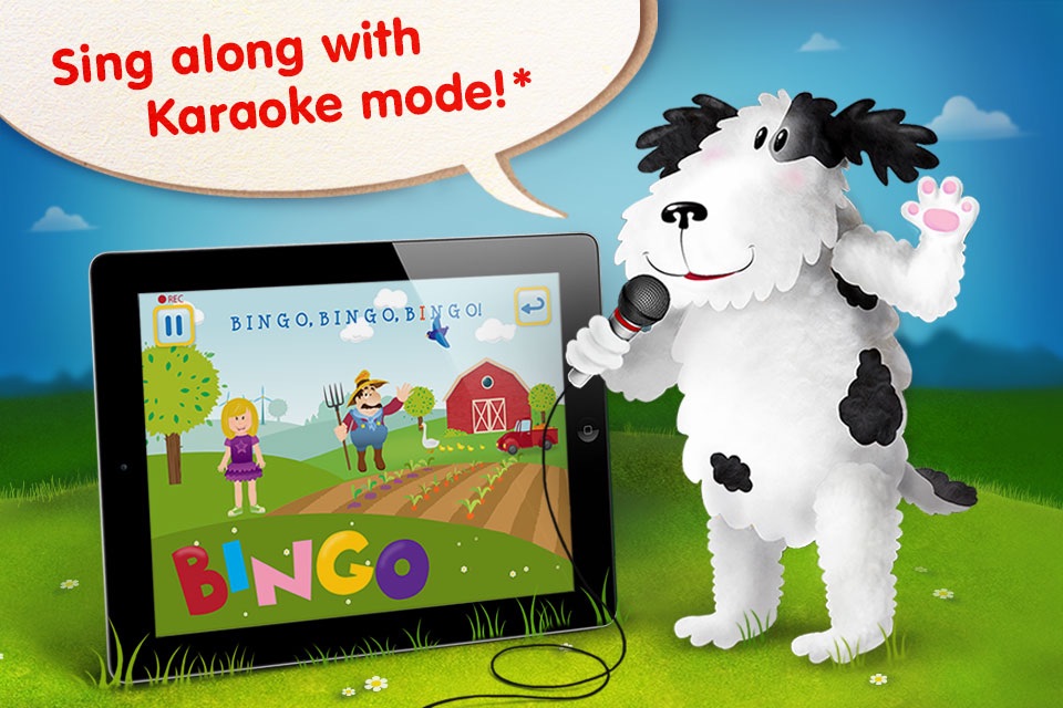 ABC Bingo Song for Kids: learn alphabet and phonics with karaoke nursery rhymes screenshot 3